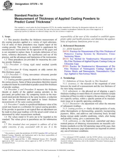 measuring thickness of thin films|astm d7378.